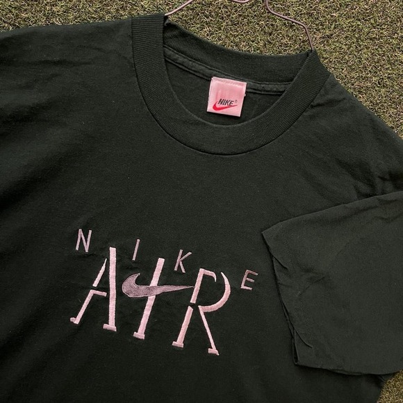 Nike Shirts Vintage 9s Nike Air Single Stitch Embroidered Tee Shirt — free download